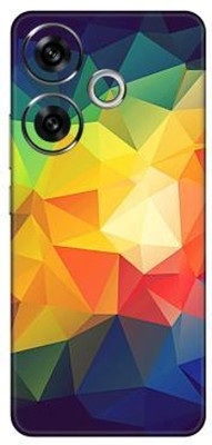 Vcare GadGets Poco F6 (5G) Mobile Skin(Blue & White)
