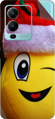 AsSkin Vivo V25 Pro 5G Mobile Skin(Ultra Super Smily Emoji Matte Finish With High Matte Finish.)
