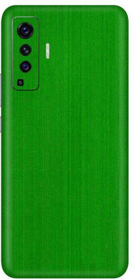 Vcare GadGets Vivo X50 Mobile Skin(Brushed Green)