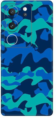 Vcare GadGets Blue Ocean Camo Vivo V29 5G Mobile Skin(Multicolor)