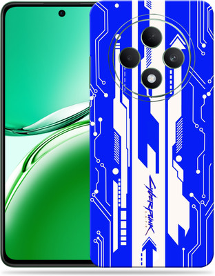 WeCre8 Skin's OPPO F27 5G Ultra Premium Vinyl Mobile Skin (Multicolor) Mobile Skin(Blue-Cyberpunk)