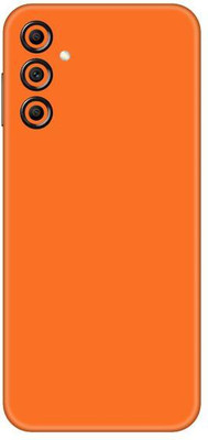 Vcare GadGets Samsung Galaxy A14 5G Mobile Skin(Orange)