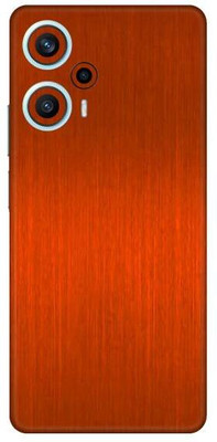 Vcare GadGets Poco F5 5G Mobile Skin(Orange)