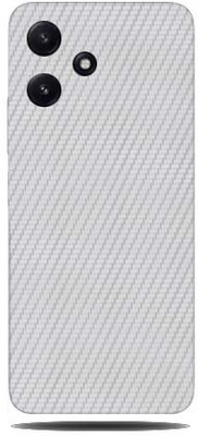 BugguSkin REDMI 12 5G, Transparent Carbon Fiber, xiaomi 12 5g Mobile Skin(Ultra Super Transparent Carbon Fiber skin With High Matte Finish.)