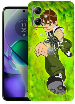 BugguSkin Moto G54 Mobile Skin(Ultra Super Ben10 Skin With High Mattte Finish....)