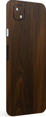 BUGGU Google Pixel 4a Mobile Skin(Ultra Super Mahogany Wood Skin With High Matte Finish.)