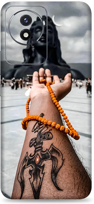 WeCre8 Skin's Vivo Y02 Mobile Skin(Rudra Multicolor Mobile Skin With Cleaning Wipe)