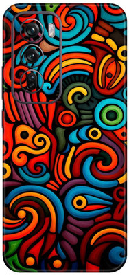 SKINADDA OPPO RENO 12 PRO 5G Premium Vinyl Mobile Skin(Multicolor)