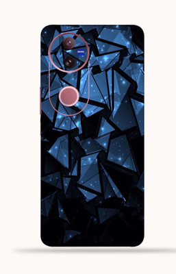 OggyBaba OggyBaba Vivo V50 5g Mobile Skin(Blue-Poly)