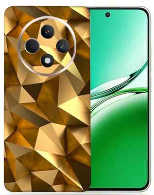 OggyBaba OggyBaba Oppo Reno 12f Mobile Skin(Golden poly)