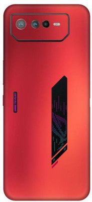 Vcare GadGets ROG Phone 6 5G Mobile Skin(Red)