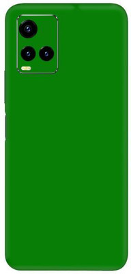 Vcare GadGets Green Matte vivo Y21 T Mobile Skin(Green Matte)