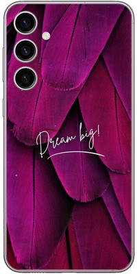 FCS Samsung Galaxy A54 5G Printed Back skin Mobile Skin(Pink Feather)