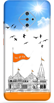 Pochanki Vivo S1 Pro Mobile Skin(Ram Mandir Skin With High Matte Finish)