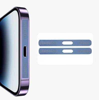 A3sprime Speaker Guard Protector for iPhone 14, 14 Plus, iPhone 14 Pro, 14 Pro Max Mobile Skin(Blue)