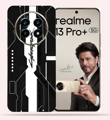 OggyBaba OggyBaba Realme 13 pro plus Mobile Skin(Black Cyberpunkh)
