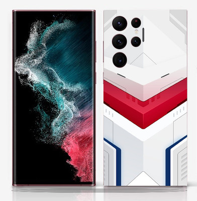 SkinoMania Samsung Galaxy S22 Ultra Mobile Skin(Lock gundam Multicolor Mobile skin)