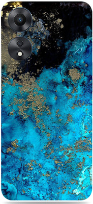 SkinoMania OPPO A78 5G Mobile Skin(Multicolor Blue-Aqua)