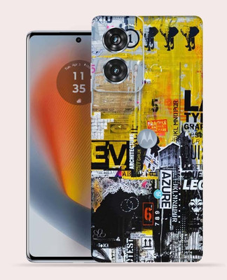 OggyBaba Motorola Edge 50 Fusion 5g Mobile Skin(Abstract Azure)