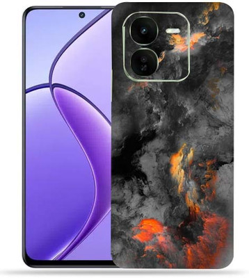 OggyBaba Vivo Iqoo Z9x 5g Mobile Skin(Black clouds)