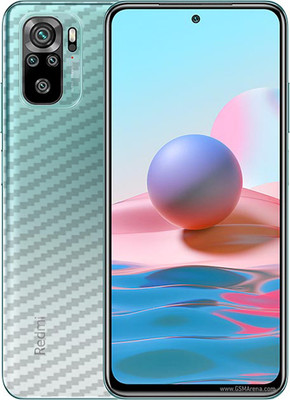 candeal mart Xiaomi Redmi Note 10 carbon fiber 3D back skin / Mobile Skin / Protective film Mobile Skin(Transparent)