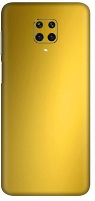 Vcare GadGets Redmi Note 9 Pro Max Mobile Skin(Metallic Gold Shining)