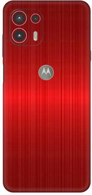 Vcare GadGets Moto Edge 20 Fusion Mobile Skin(Red)