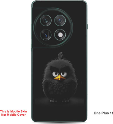 VYBE The Smart Choice One Plus 11 Angry Bird Embossed Mobile Skin(Iridium 26)