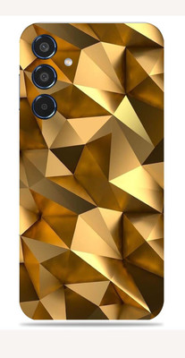 WeCre8 Skin's Samsung Galaxy M35 5G Mobile Skin(Golden poly)