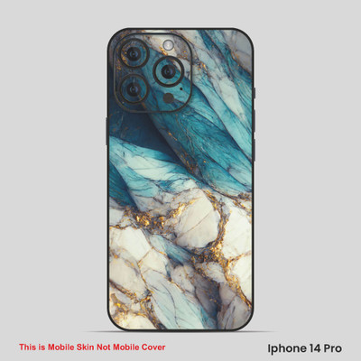 VYBE The Smart Choice iPhone 14 Pro Pattern Mobile Skin(Hippie Blue 9)