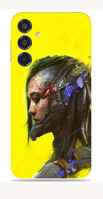 WeCre8 Skin's Samsung Galaxy M35 5G Mobile Skin(cyberpunk-Girl)