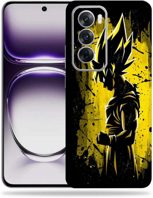 WeCre8 Skin's WeCre8 Skin's Oppo Reno 12 5G Mobile Skin(Goku Yellow)