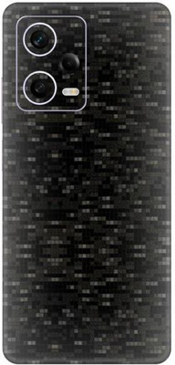 Vcare GadGets Redmi Note 12 Pro 5G Mobile Skin(Black)
