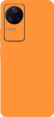 BUGGU POCO F4 5G Mobile Skin(Ultra Super Orange Matte Skin With High Matte Finish.)