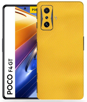 OggyBaba Xiaomi Poco F4 GT Mobile Skin(yellow CF)