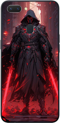 mehra Oppo A7 Star war Leather Premium Full Back & Side Coverage Theme Mobile Skin(Multicolor)