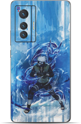 VYBE Vivo X70 Goku Mobile Skin Mobile Skin(Marian Blue 39)