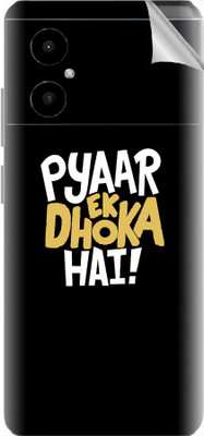 Snooky Xiaomi Redmi Note 11R Mobile Skin(Black)