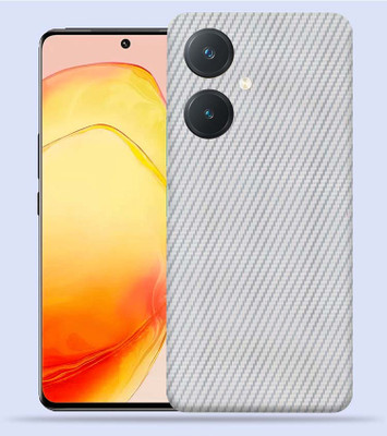 Mclaxa Vivo Y27 4G White Carbon Fibre Mobile Skin(White Carbon Fibre)