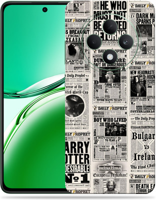 SkinoMania OPPO F27 5G Ultra Premium Vinyl Mobile Skin (Multicolor) Mobile Skin(Harry-Potter-Paper)