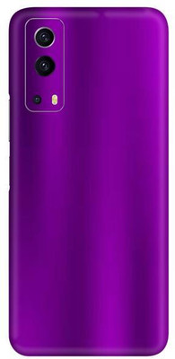 Vcare GadGets Metallic Purple Shining vivo i QOO Z3 5G Mobile Skin(Metallic Purple Shining)