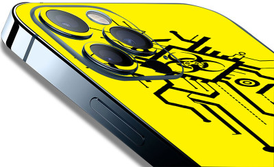 FCS Huawei Enjoy 20 SE Printed Back skin Mobile Skin(Yallow Tato)