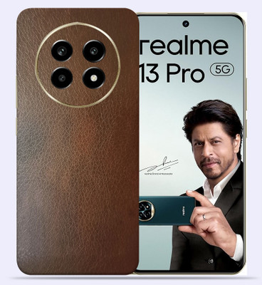 OggyBaba Realme 13 pro 5g Mobile Skin(Brown Leather)