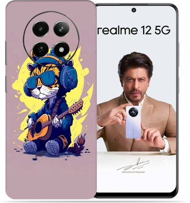 OggyBaba Realme 12 5g Mobile Skin(Gitaar Cat)