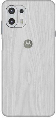 Vcare GadGets Moto Edge 20 Fusion Mobile Skin(Wooden)