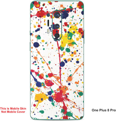 VYBE The Smart Choice One Plus 8 Pro Art Embossed Mobile Skin(Dark Byzantium A3)