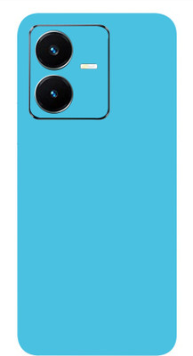 AsSkin Vivo Y22, vivo y22, vivo Mobile Skin(Ultra Super Lighblue Matte With High Matte Finish.)