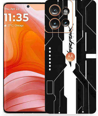 OggyBaba Moto Edge 50 Mobile Skin(Black Cyberpunkh)