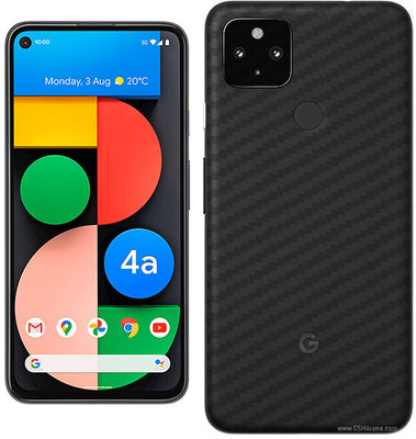 candeal mart Google Pixel 4A 5g carbon fiber 3D back skin / Mobile Skin / Protective film Mobile Skin(Transparent)