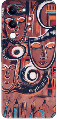 wrap craft VIVO IQOO Z10 LITE 5G Premium Vinyl BACK 78 Mobile Skin(Multicolor)